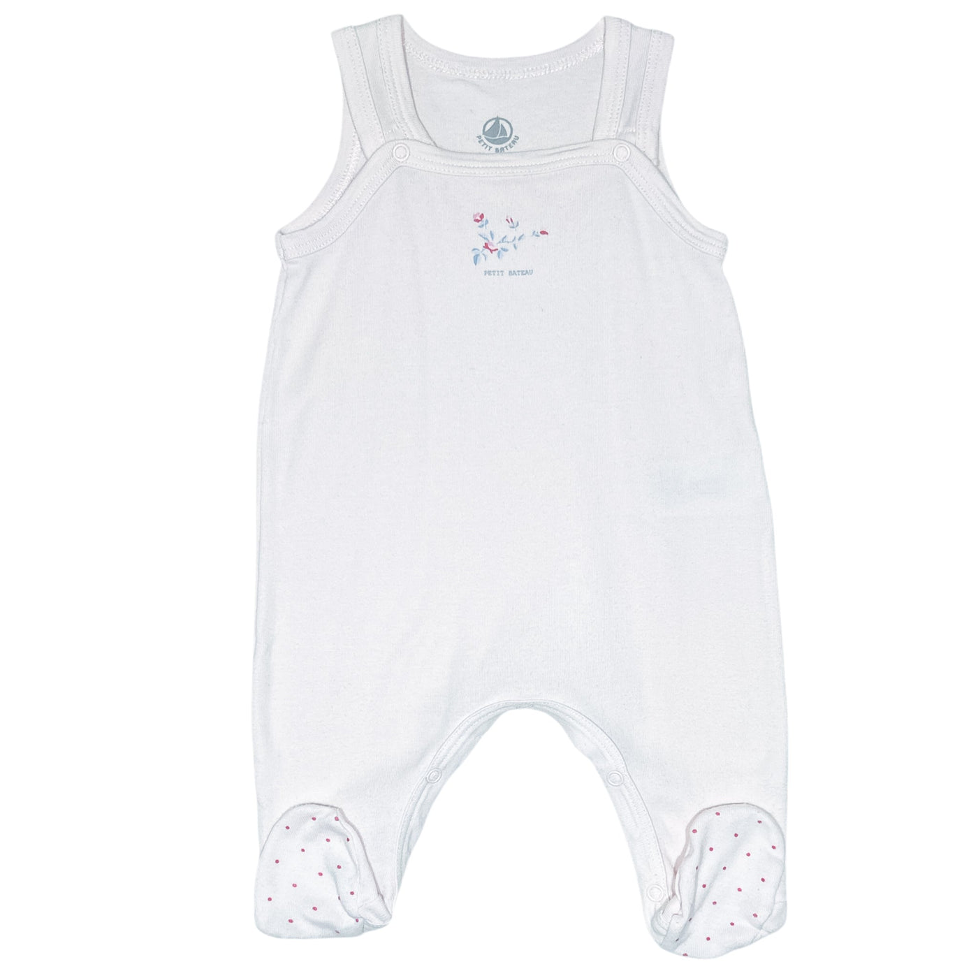 Pyjama de seconde main en coton bio pour bébé fille de 1 mois - Vue 2