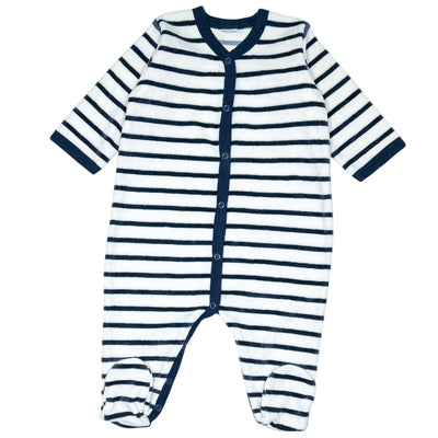 Pyjama de seconde main en velours pour bébé de 6 mois - Vue 1