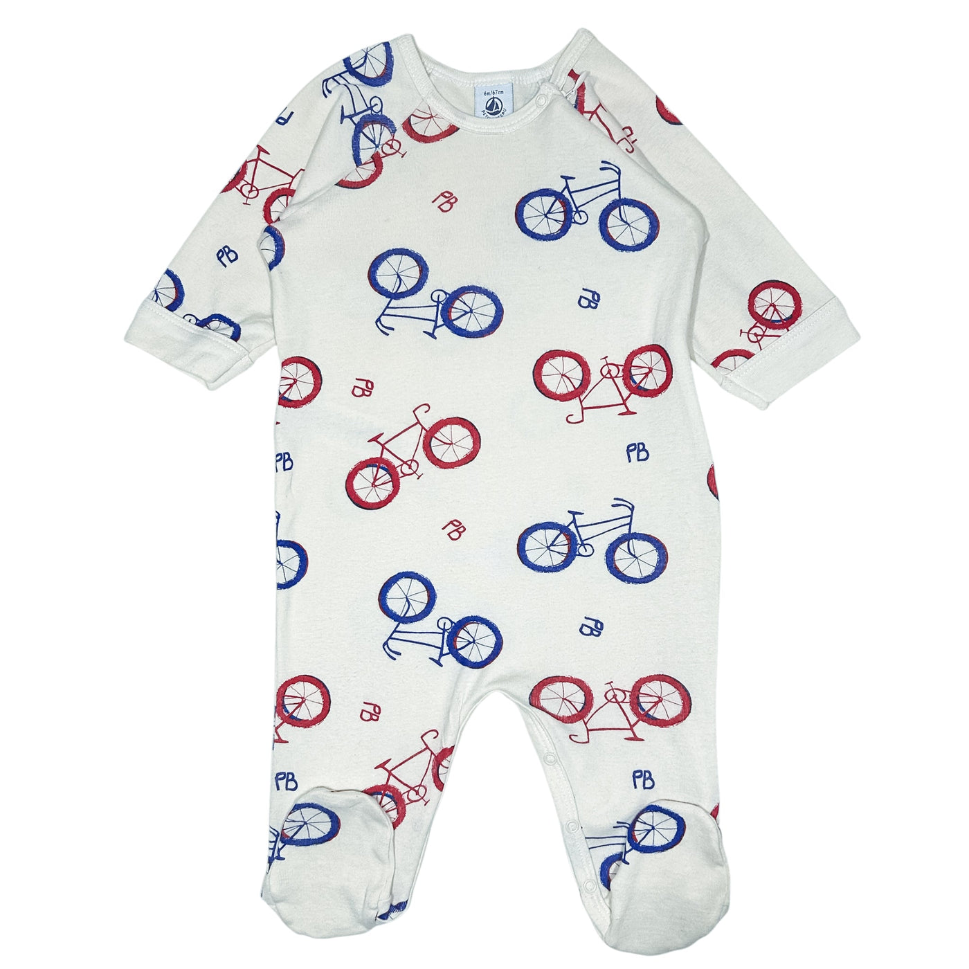Pyjama de seconde main en coton bio pour bébé de 6 mois - Vue 1