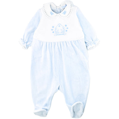 Pyjama de seconde main en velours pour bébé de 6 mois - Vue 1