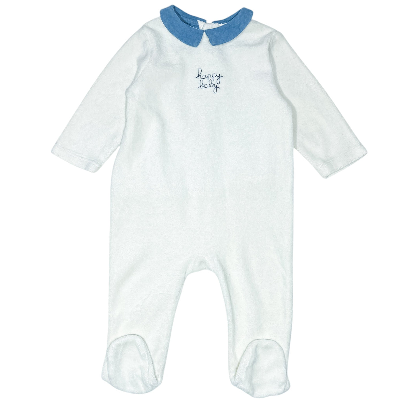 Pyjama de seconde main en velours pour bébé de 6 mois - Vue 1