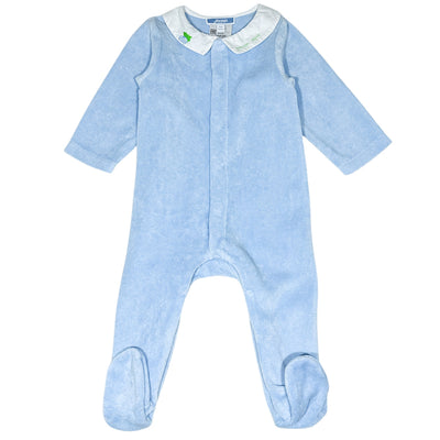 Pyjama de seconde main en velours pour bébé de 6 mois - Vue 1