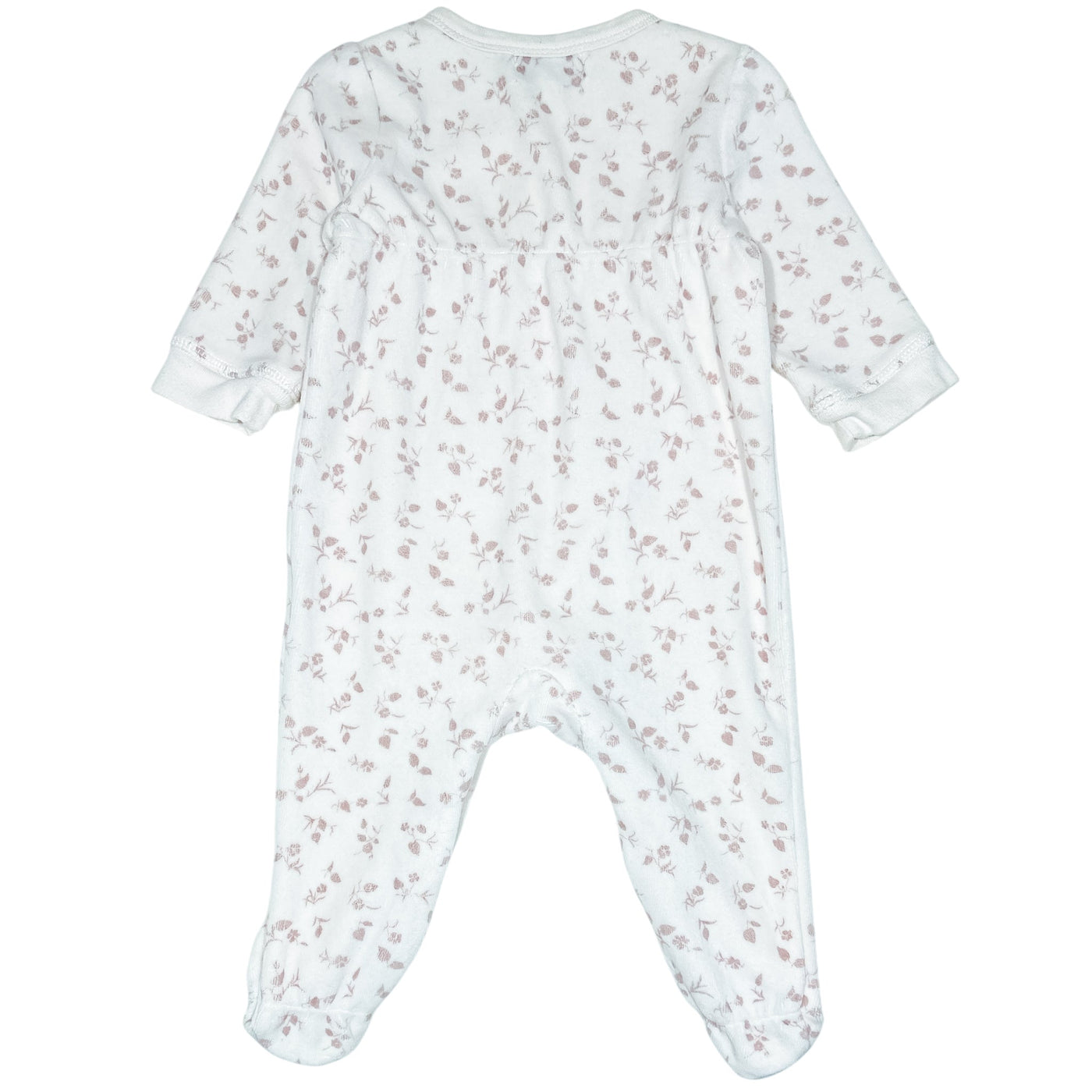 Pyjama de seconde main en velours pour bébé fille de 6 mois - Vue 2