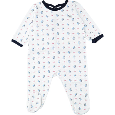 Pyjama de seconde main en velours pour bébé de 6 mois - Vue 1