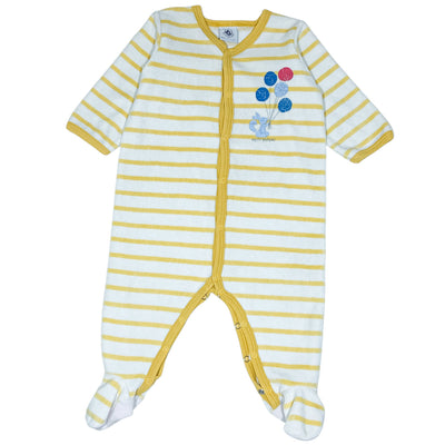 Pyjama de seconde main en velours pour bébé de 6 mois - Vue 1