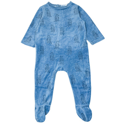 Pyjama de seconde main en velours pour bébé de 6 mois - Vue 1