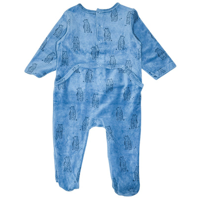Pyjama de seconde main en velours pour bébé de 6 mois - Vue 2