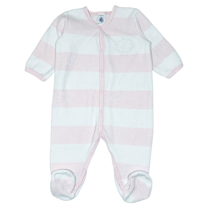 Pyjama de seconde main en velours pour bébé fille de 6 mois - Vue 3