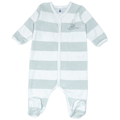 Pyjama de seconde main en velours pour bébé de 6 mois - Vue 1