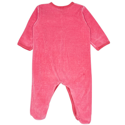Pyjama de seconde main en velours pour bébé fille de 9 mois - Vue 2