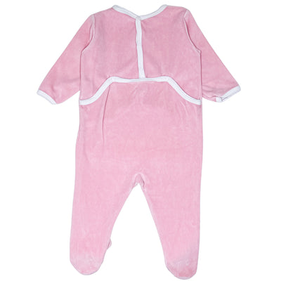 Pyjama de seconde main en velours pour bébé fille de 9 mois - Vue 2
