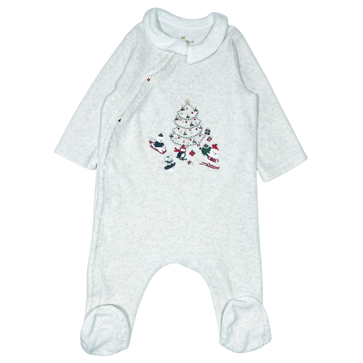 Pyjama de seconde main en velours pour bébé de 9 mois - Vue 1