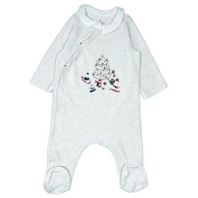 Pyjama de seconde main en velours pour bébé de 9 mois - Vue 1