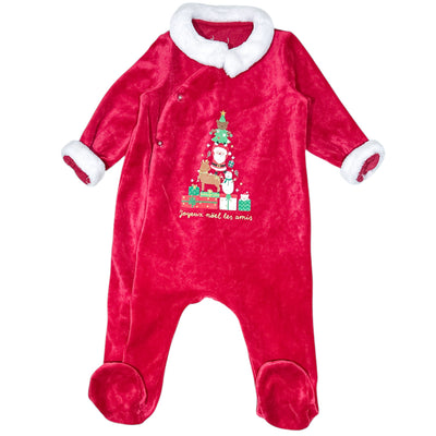 Pyjama de seconde main en velours pour bébé de 9 mois - Vue 1