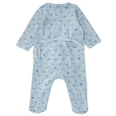 Pyjama de seconde main en velours pour bébé de 9 mois - Vue 2