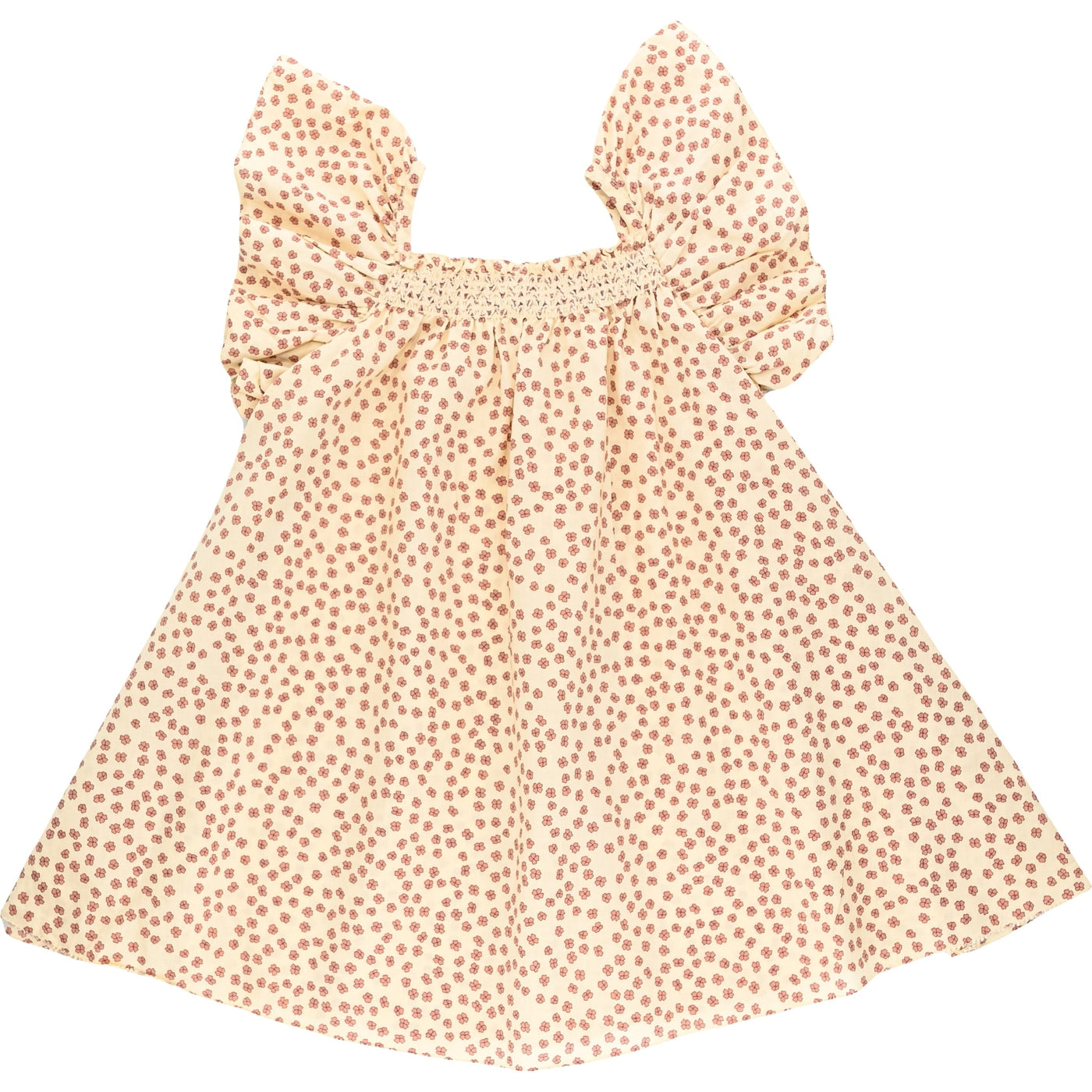 Robe à manches courtes de seconde main en coton bio pour bébé fille de 12 mois - Vue 1