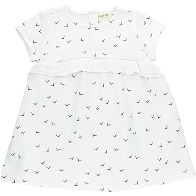 Robe à manches courtes de seconde main en coton pour bébé fille de 12 mois - Vue 1