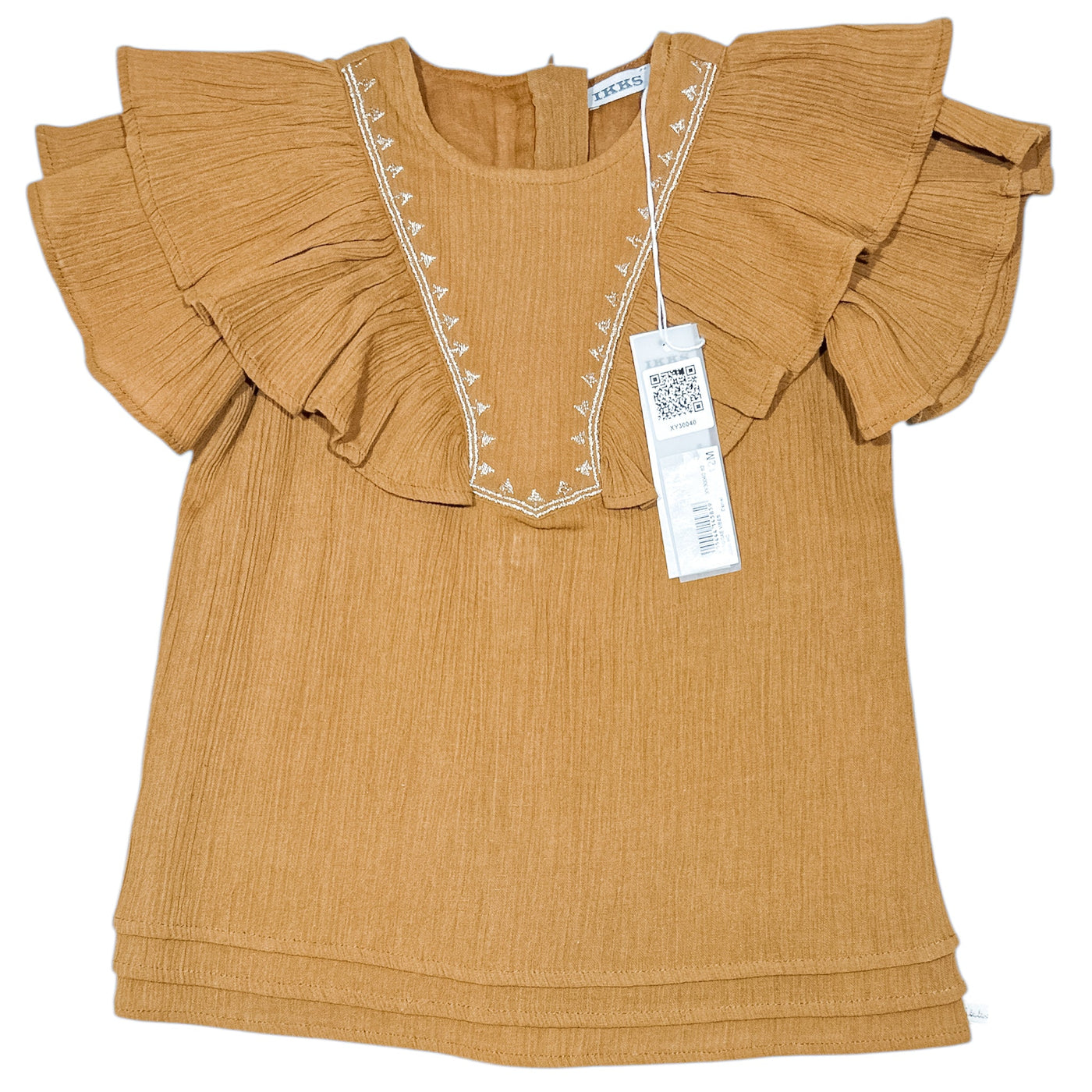 Robe à manches courtes de seconde main en coton pour bébé fille de 12 mois - Vue 1