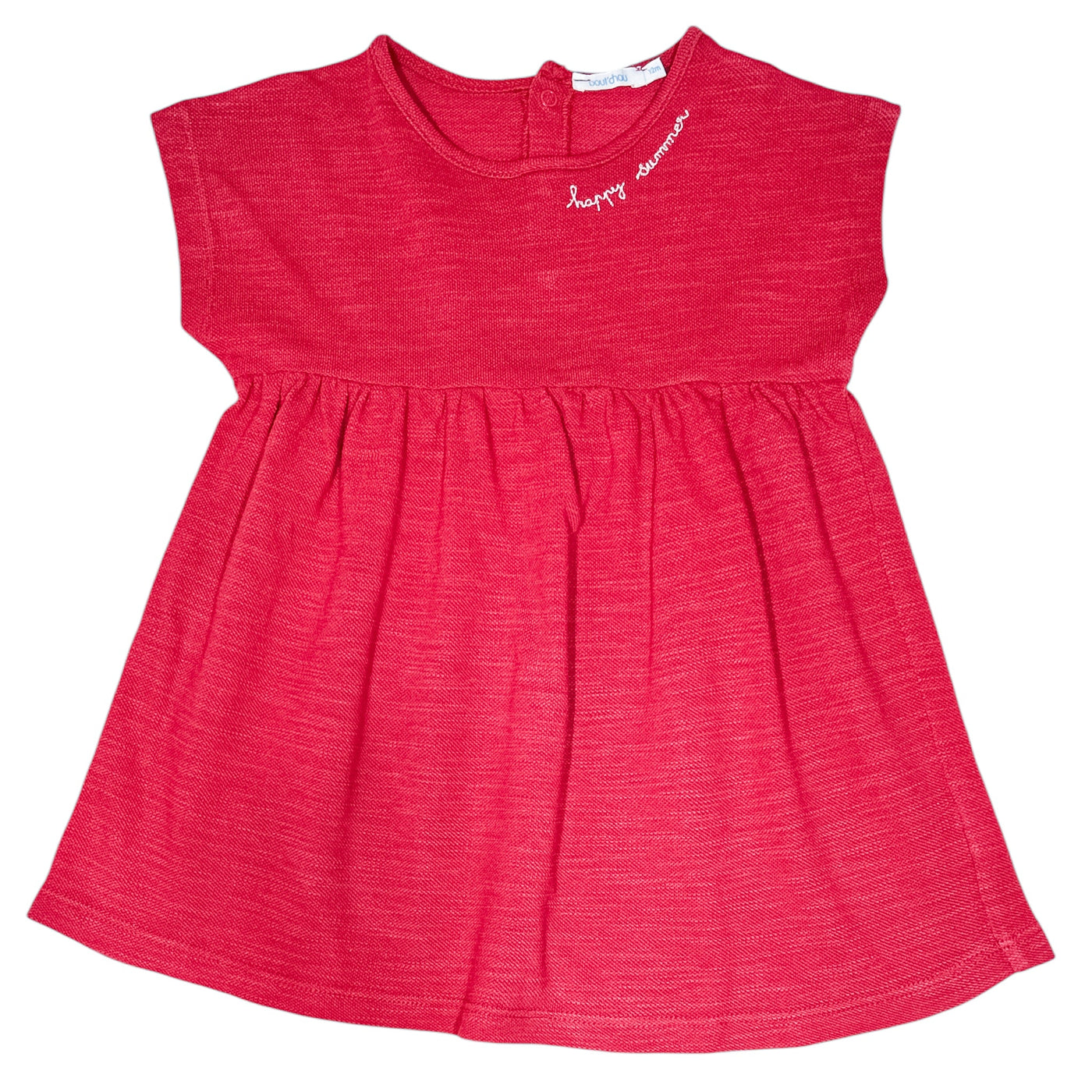 Robe à manches courtes de seconde main en coton pour bébé fille de 12 mois - Vue 1