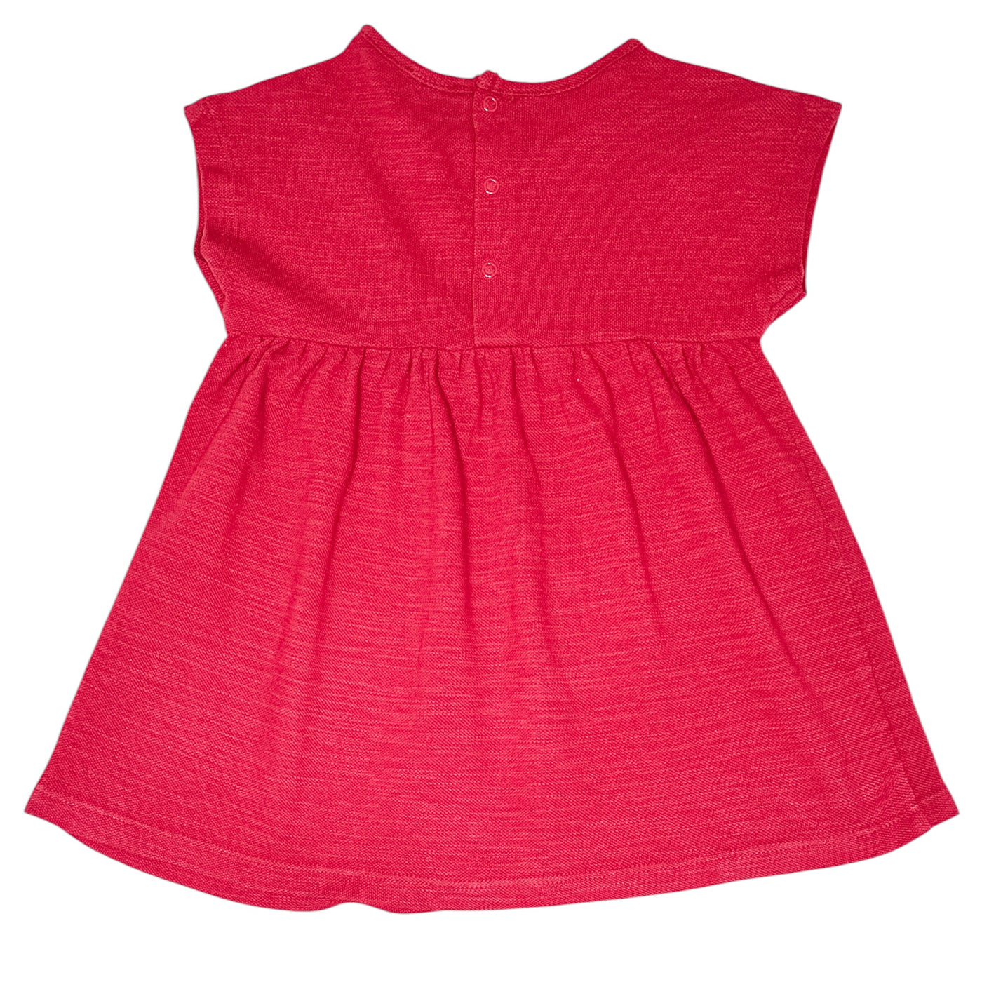 Robe à manches courtes de seconde main en coton pour bébé fille de 12 mois - Vue 2
