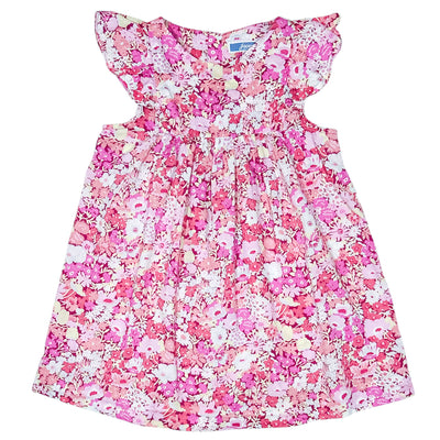 Robe à manches courtes de seconde main en coton pour bébé fille de 18 mois - Vue 1