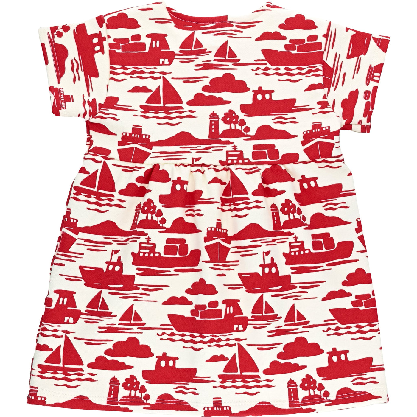Robe à manches courtes de seconde main en coton bio pour bébé fille de 18 mois - Vue 2