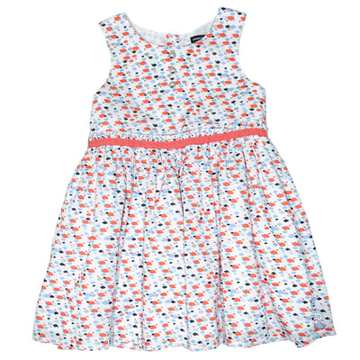 Robe à manches courtes de seconde main en coton pour bébé fille de 24 mois - Vue 1