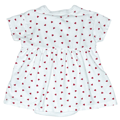 Robe à manches courtes de seconde main en coton bio pour bébé fille de 3 mois - Vue 2