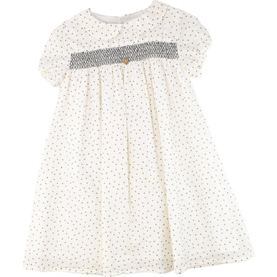 Robe à manches courtes de seconde main en coton pour enfant fille de 4 ans - Vue 1