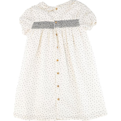 Robe à manches courtes de seconde main en coton pour enfant fille de 4 ans - Vue 2