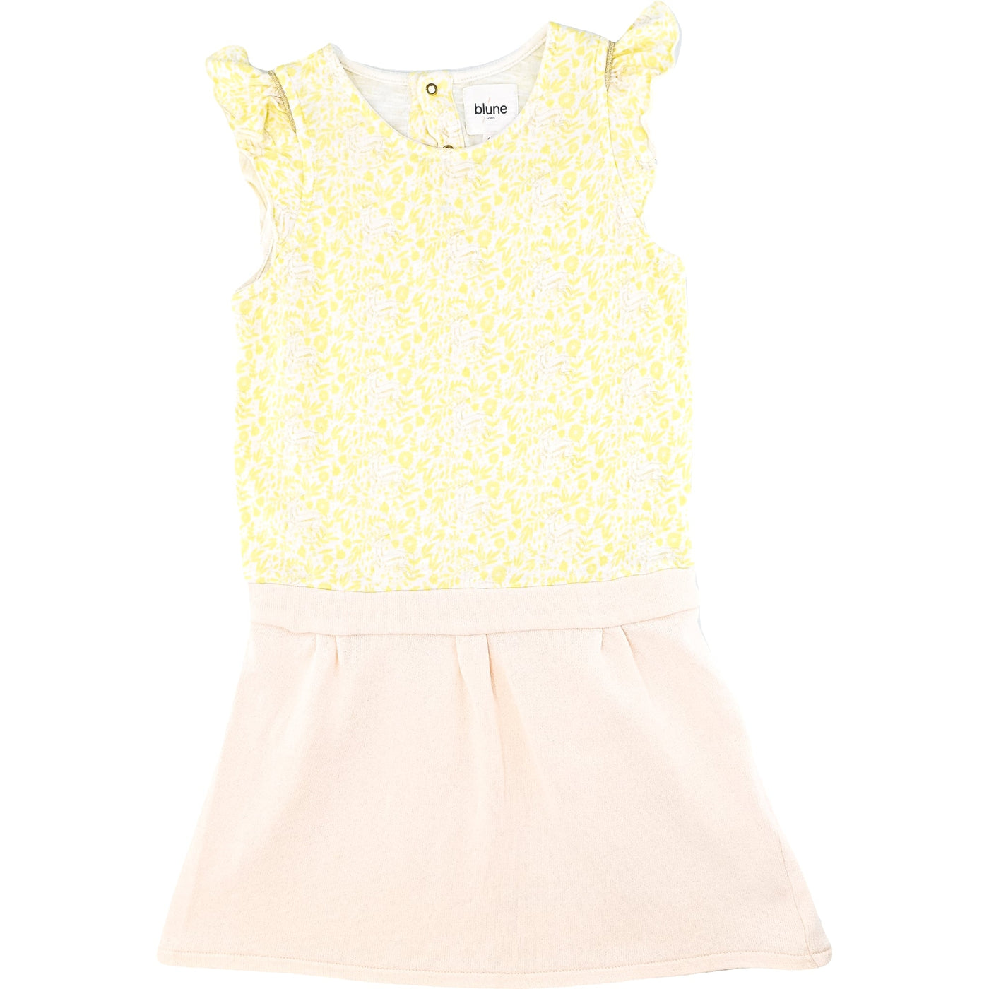 Robe à manches courtes robe à manches courtes + robe à manches courtes de seconde main en coton pour enfant fille de 4 ans - Vue 1