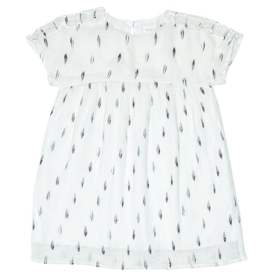 Robe à manches courtes de seconde main en soie pour enfant fille de 4 ans - Vue 1