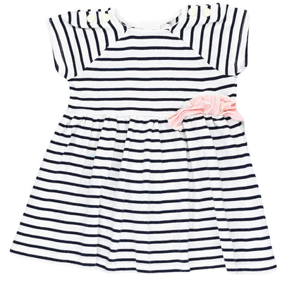Robe à manches courtes de seconde main en coton pour bébé fille de 6 mois - Vue 1