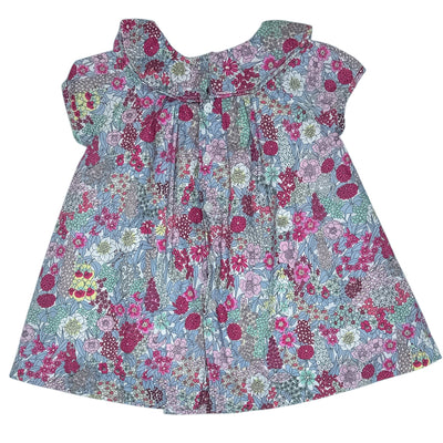 Robe à manches courtes de seconde main en coton pour bébé fille de 6 mois - Vue 2