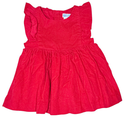 Robe à manches courtes de seconde main en velours pour bébé fille de 6 mois - Vue 1