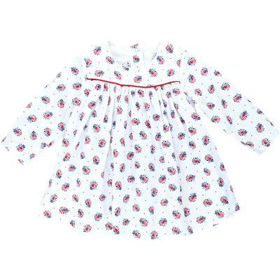 Robe à manches longues de seconde main en coton pour bébé fille de 12 mois - Vue 1
