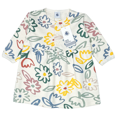 Robe à manches longues de seconde main en coton pour bébé fille de 12 mois - Vue 1