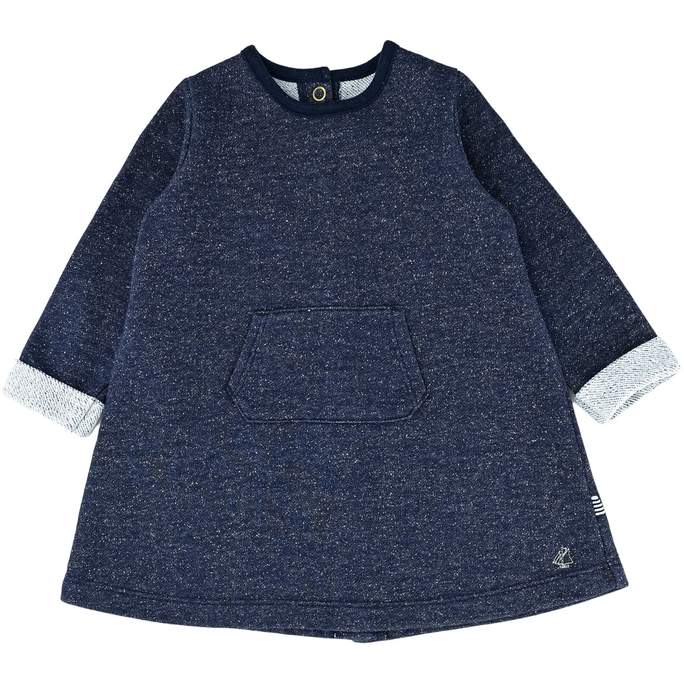 Robe à manches longues de seconde main en coton pour bébé fille de 12 mois - Vue 2