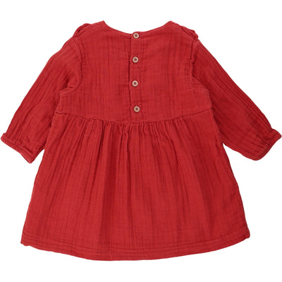 Robe à manches longues de seconde main en coton bio pour bébé fille de 18 mois - Vue 2