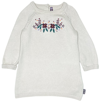 Robe à manches longues de seconde main en coton et viscose pour bébé fille de 18 mois - Vue 1