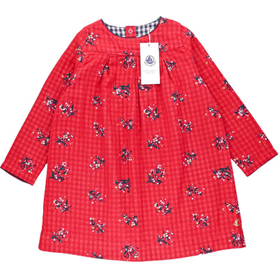 Robe à manches longues de seconde main en coton pour enfant fille de 3 ans - Vue 1