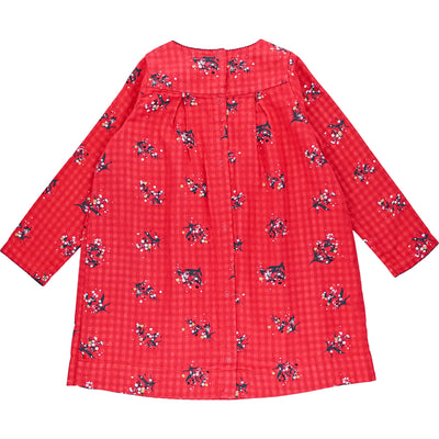 Robe à manches longues de seconde main en coton pour enfant fille de 3 ans - Vue 2