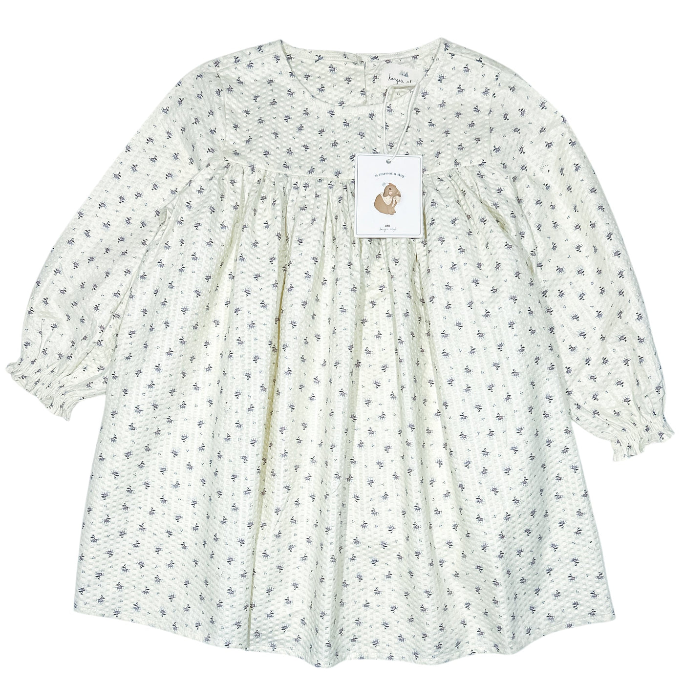 Robe à manches longues de seconde main en coton pour enfant fille de 3 ans - Vue 1