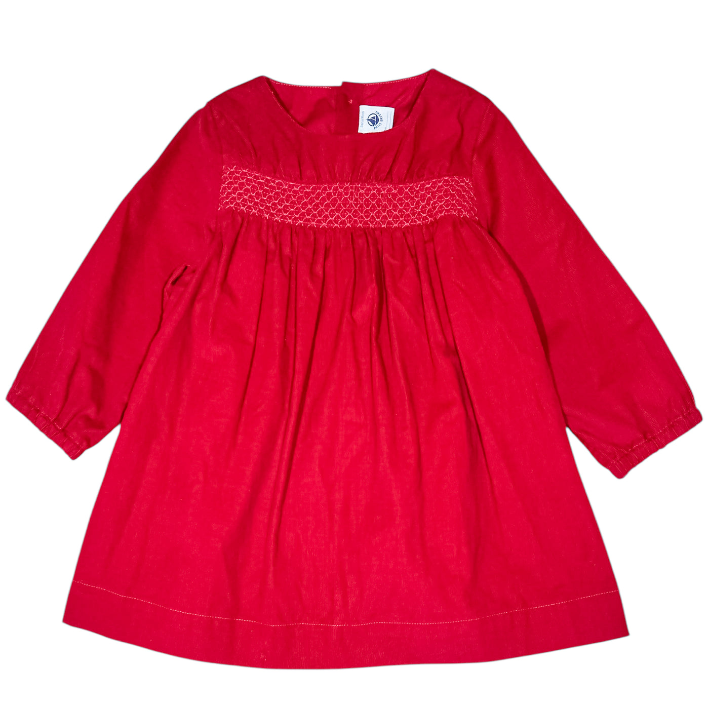 Robe à manches longues 3 ans en velours