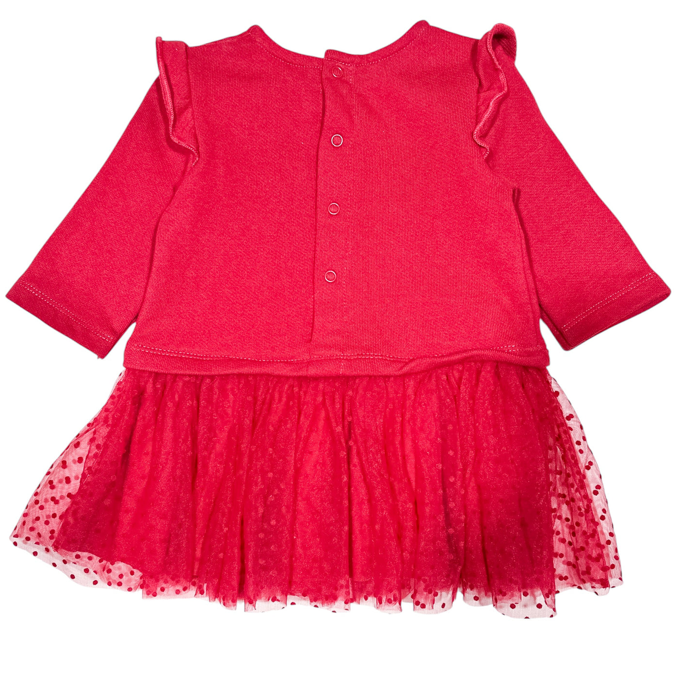Robe à manches longues de seconde main en coton pour bébé fille de 3 mois - Vue 2