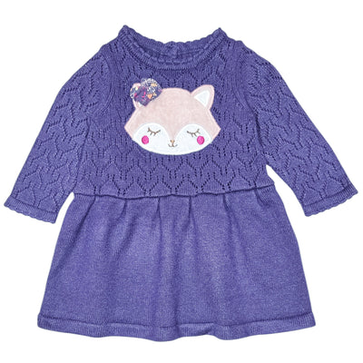 Robe à manches longues de seconde main en coton pour bébé fille de 3 mois - Vue 1