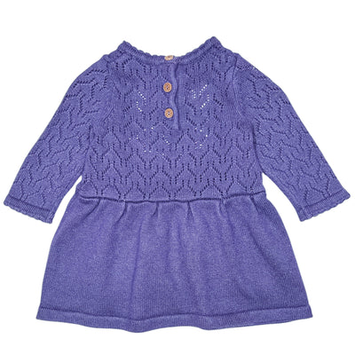 Robe à manches longues de seconde main en coton pour bébé fille de 3 mois - Vue 2