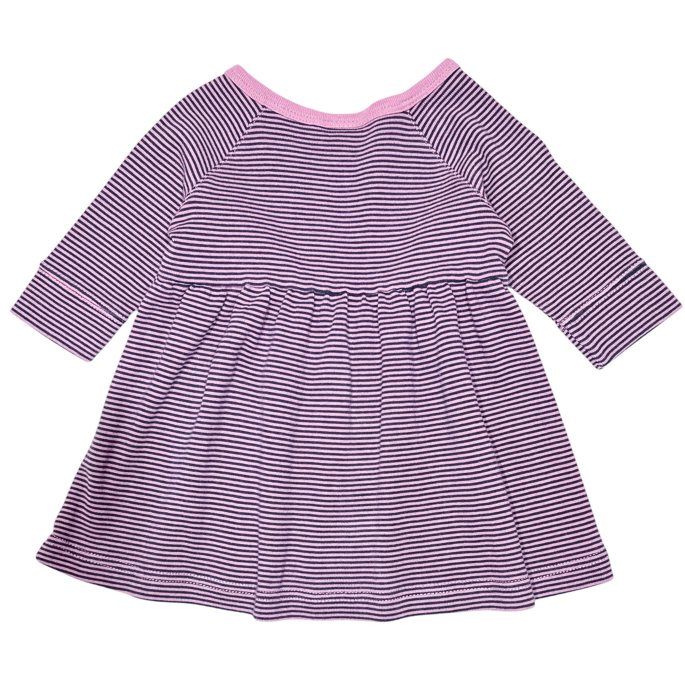 Robe à manches longues de seconde main en coton pour bébé fille de 3 mois - Vue 2