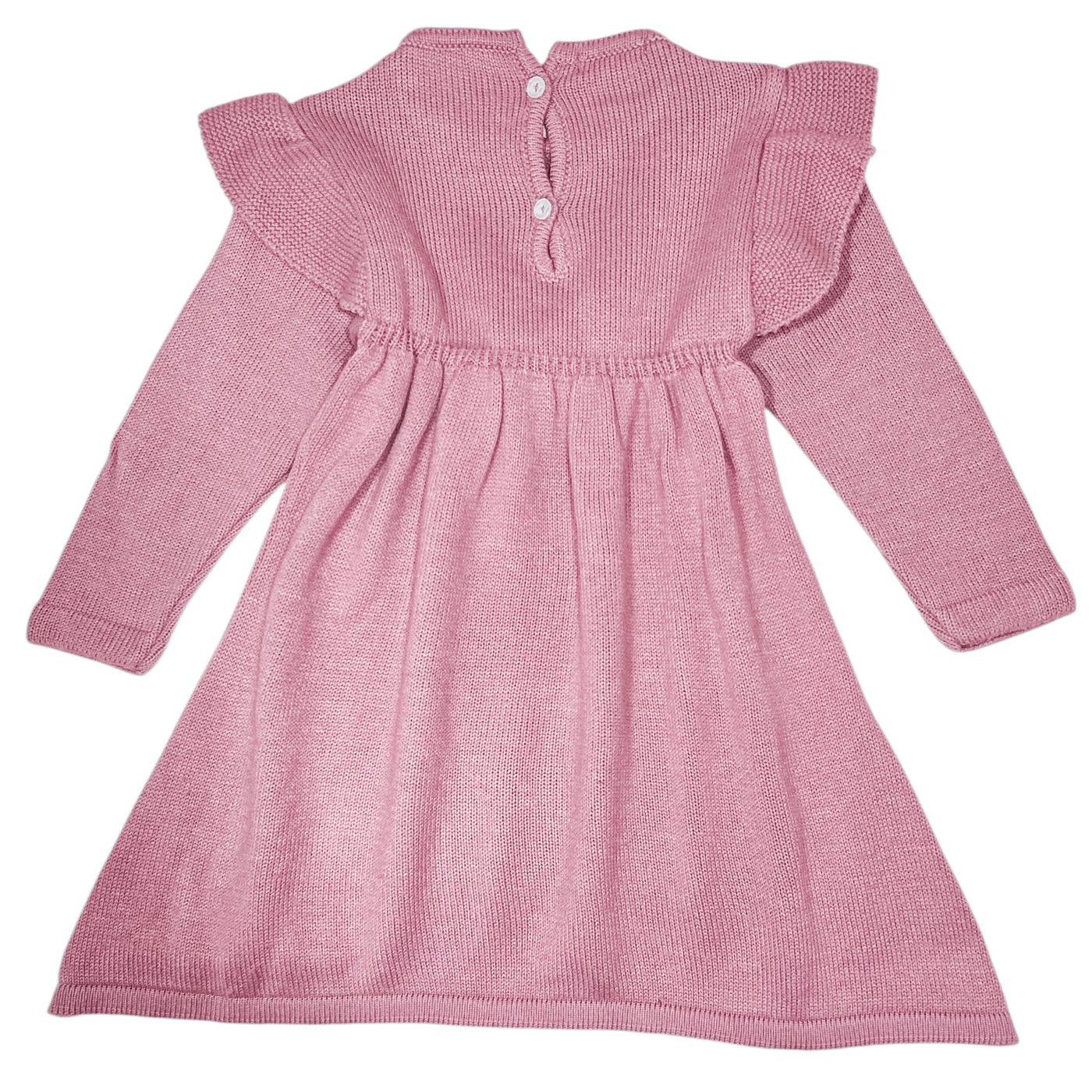 Robe à manches longues de seconde main en acrylique pour enfant fille de 4 ans - Vue 1