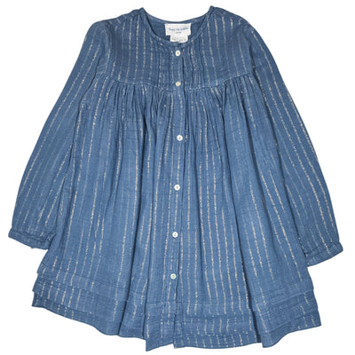 Robe à manches longues de seconde main en coton pour enfant fille de 4 ans - Vue 1